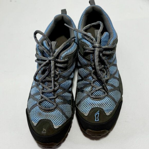 Inov-8 Terroc 308 Women’s Trail Running Shoes Size 7.5 Blue Gray Mesh Hiking Sne - Picture 3 of 6